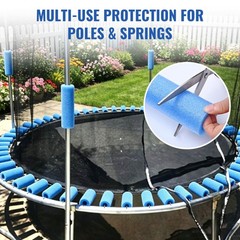 Yescom 24 Pcs Trampoline Pole Foam Sleeves 1.26″ Inner Outdoor PVC Pole Cover