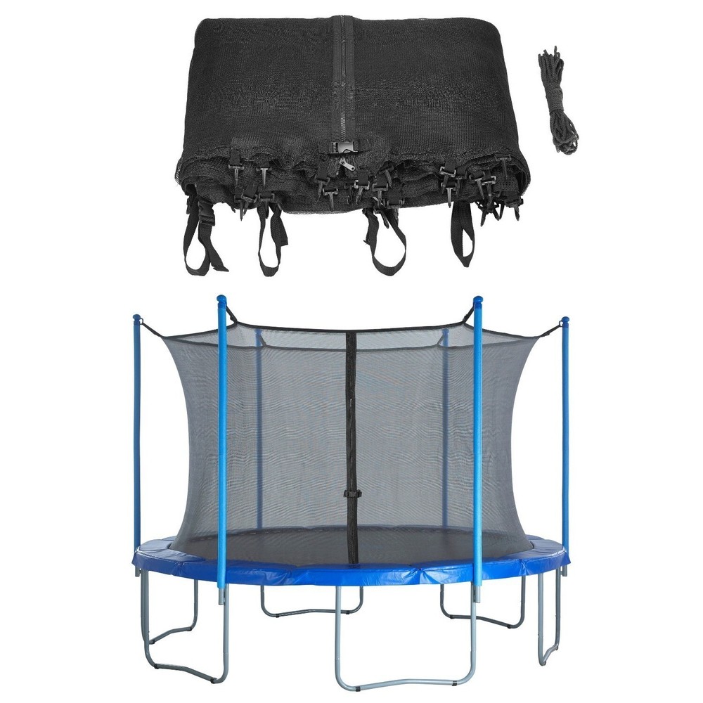 Replacement Enclosure Surround Safety NET ONLY for 12ft Frame 6 Pole Trampoline