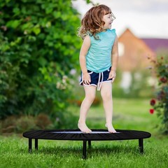 40-Inch Round Trampoline Spring Cover – Durable Safety Protection in Black