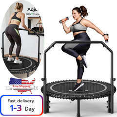 Trampolin para ejercicio fitness de 48″ adultos y ninos niños plegable brincolin