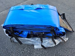Trampoline Pro Blue 14 Ft Trampoline Spring Cover, For 14 Ft Round Frame
