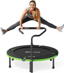 Foldable Mini Trampoline for Adults – 40″/48″ – Green