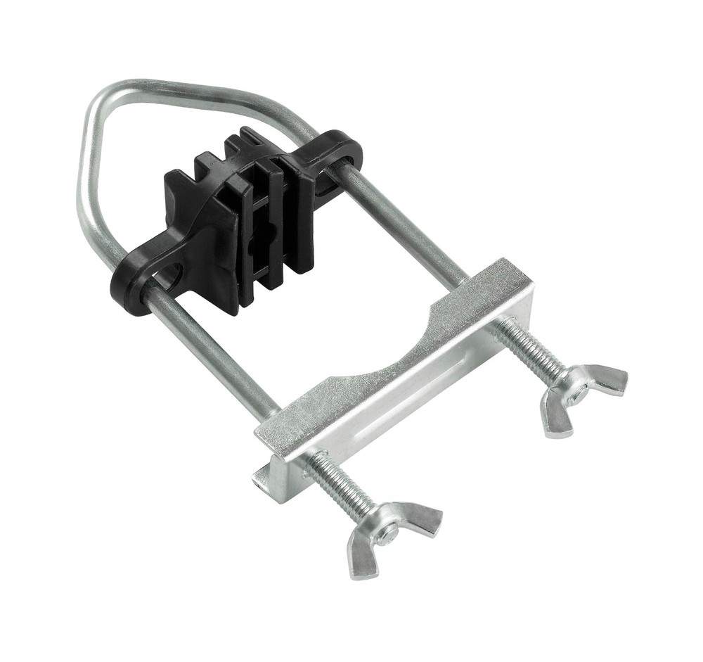 Trampoline Hinge U-Bolt Clamp Connectors for Poles up to 1.5″, Legs up to 1.75″