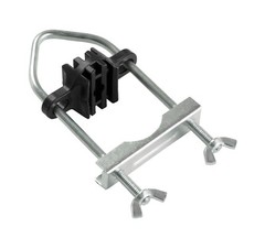 Trampoline Hinge U-Bolt Clamp Connectors for Poles up to 1.5″, Legs up to 1.75″