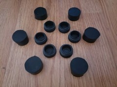 Bellicon Rebounder Replacement leg caps ends feet x 6 trampoline