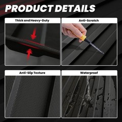LASFIT Bed Mat for Nissan Frontier 2022-2026 6FT/73.3 Inches (Not Fit Drop-in Be
