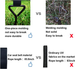 USA Trampoline Stakes Heavy Duty Trampoline Parts Corkscrew Shape Steel Stakes A