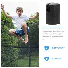 6Pcs Durable Trampoline Replacement Rod Covers Plastic Parts