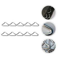 30 Pcs Trampoline Triangle 1.5 Inch Metal