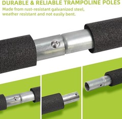 Trampoline Poles Replacement for Skywalker Or Jumpzylla,Galvanized Trampoline…