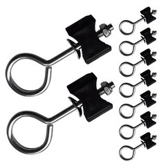 9 Pcs Trampoline Frame Parts Ground Anchors Locking Pin for Heavy Duty Stakes