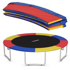 10FT Trampoline Replacement Safety Pad Bounce Frame Waterproof Spring Cover