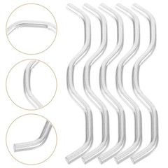 5Pcs Portable Trampoline Connectors Durable Metal Replacement Buckles Silver