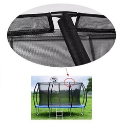 3Pcs Trampoline Enclosure Pole End Caps Accessories, Premium Reusable Trampoline