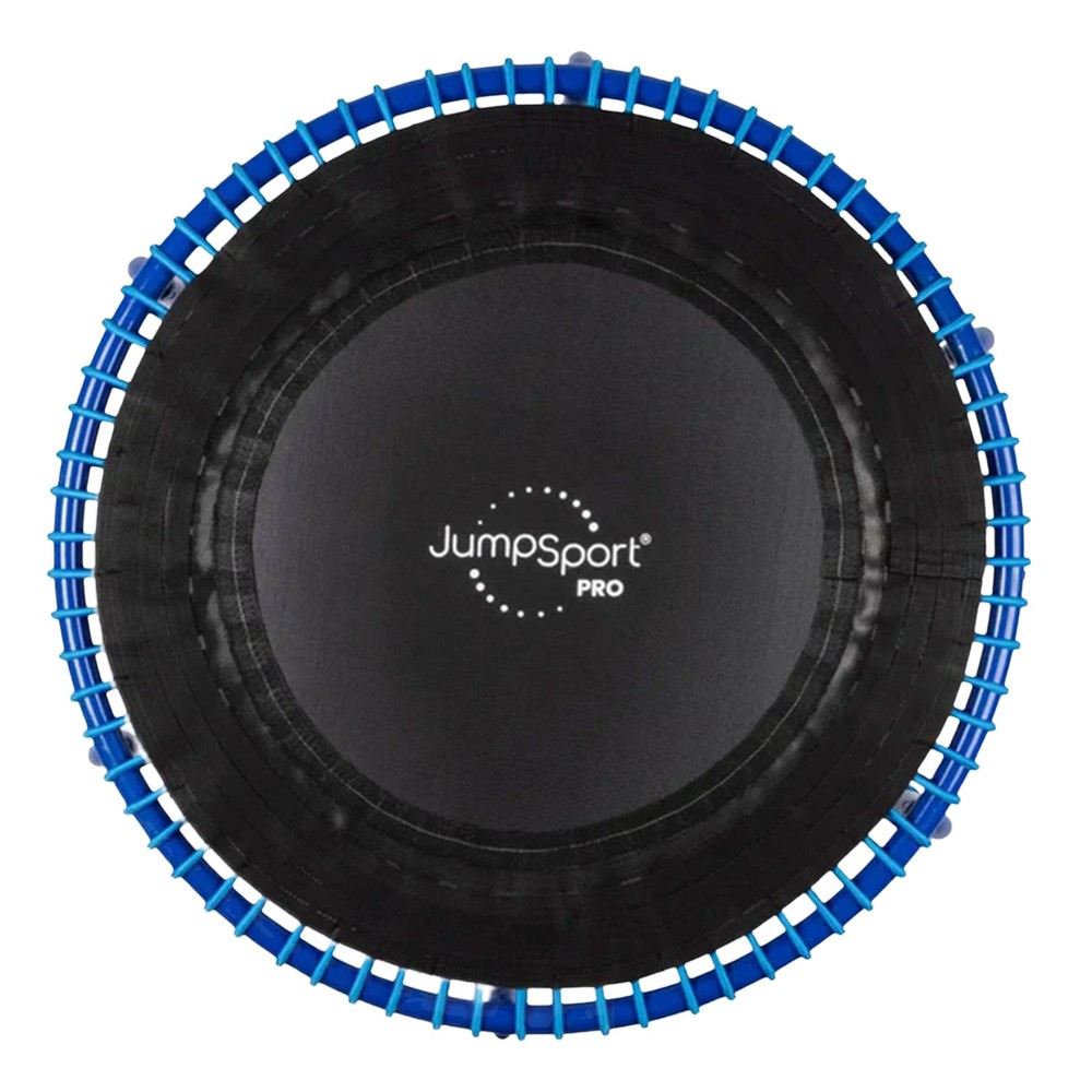 JumpSport 350 PRO Fitness Trampoline, Cardio Equipment, 39″, Blue (Open Box)