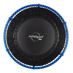 JumpSport 350 PRO Fitness Trampoline, Cardio Equipment, 39″, Blue (Open Box)