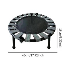 Mini Trampoline Round Trampoline for Fitness Play Exercise Birthday Gifts