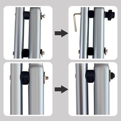 Trampoline Replacement Hardware Kit 12 Pieces Bolts Nuts Pole Spacers Set New US