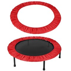 Trampolines Spring Cover 6 Holes Trampolines Replacement Cover 40″ & Red