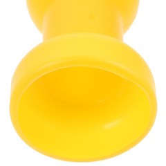 10 Pcs Trampoline Pole Cap Yellow Caps for Poles Replacement Parts