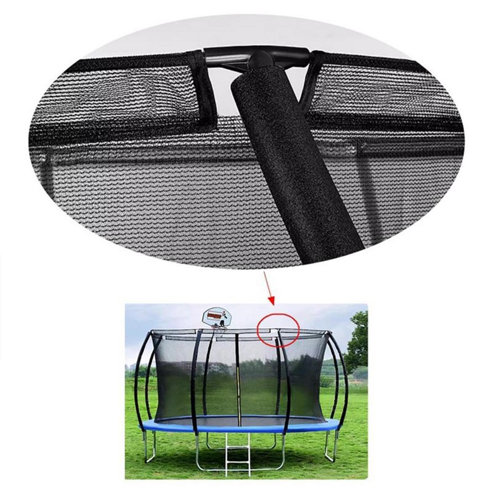 3Pcs Trampoline Enclosure Pole End Replacement Trampoline T Joint Parts