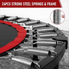 Alpen 40″-48″ Rebounder Trampoline Foldable Fitness Indoor Exercise Workout Rebo