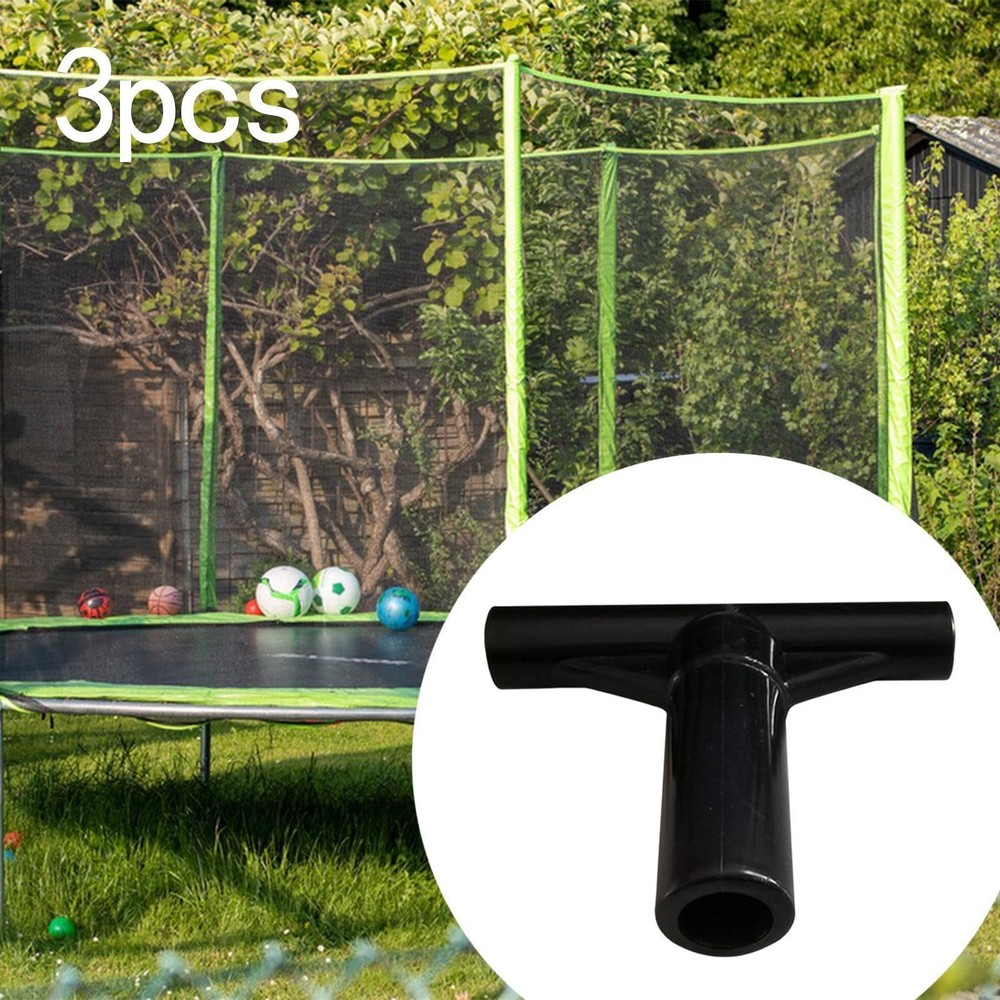 Outdoor Trampoline Pole Protection Cap Black Sleeve for Jumping Bed Pipe Cover