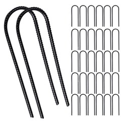 Trampoline Stakes Ground Anchors 11″ U Shaped for Outdoor Camping Tent 32 Pack