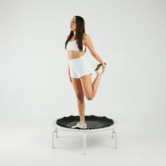 JumpSport 350 PRO Fitness Trampoline, Cardio Workout Equipment, 39 Inch, Elevate