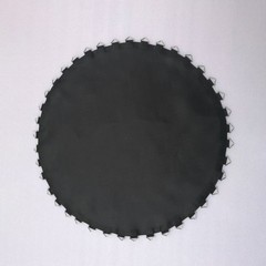 20Pcs Reusable Trampoline Triangle Rings Steel Buckles with Nylon Straps Black