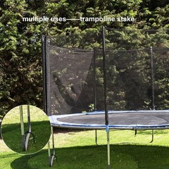 Ground Stakes Steel Rebar Stakes Tents Nails Heavy Duty Garden Stake Ground A…