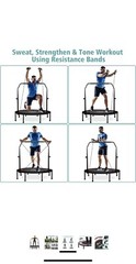 RAVS Mini Trampoline for Kids Adults 40″/48″ Foldable Fitness Rebounder Kids 5