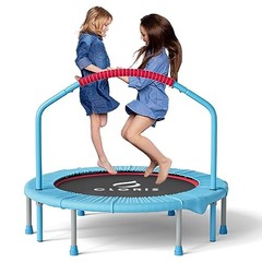 38in/48in Folding Trampoline – Max Load 220lbs / 450lbs Trampoline Rebounder