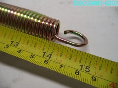 QTY=24: 5-1/2″ Trampoline Replacement Springs 1″ OD