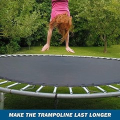 80-Pack Trampoline Springs – Stainless Steel Replacement Set