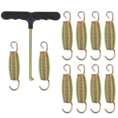 1 Set Galvanized Steel Trampoline Springs with ABS Components