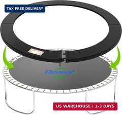 Trampoline Pad, 10FT 12FT 14FT Trampoline Replacement Safety Pad, Universal Tram