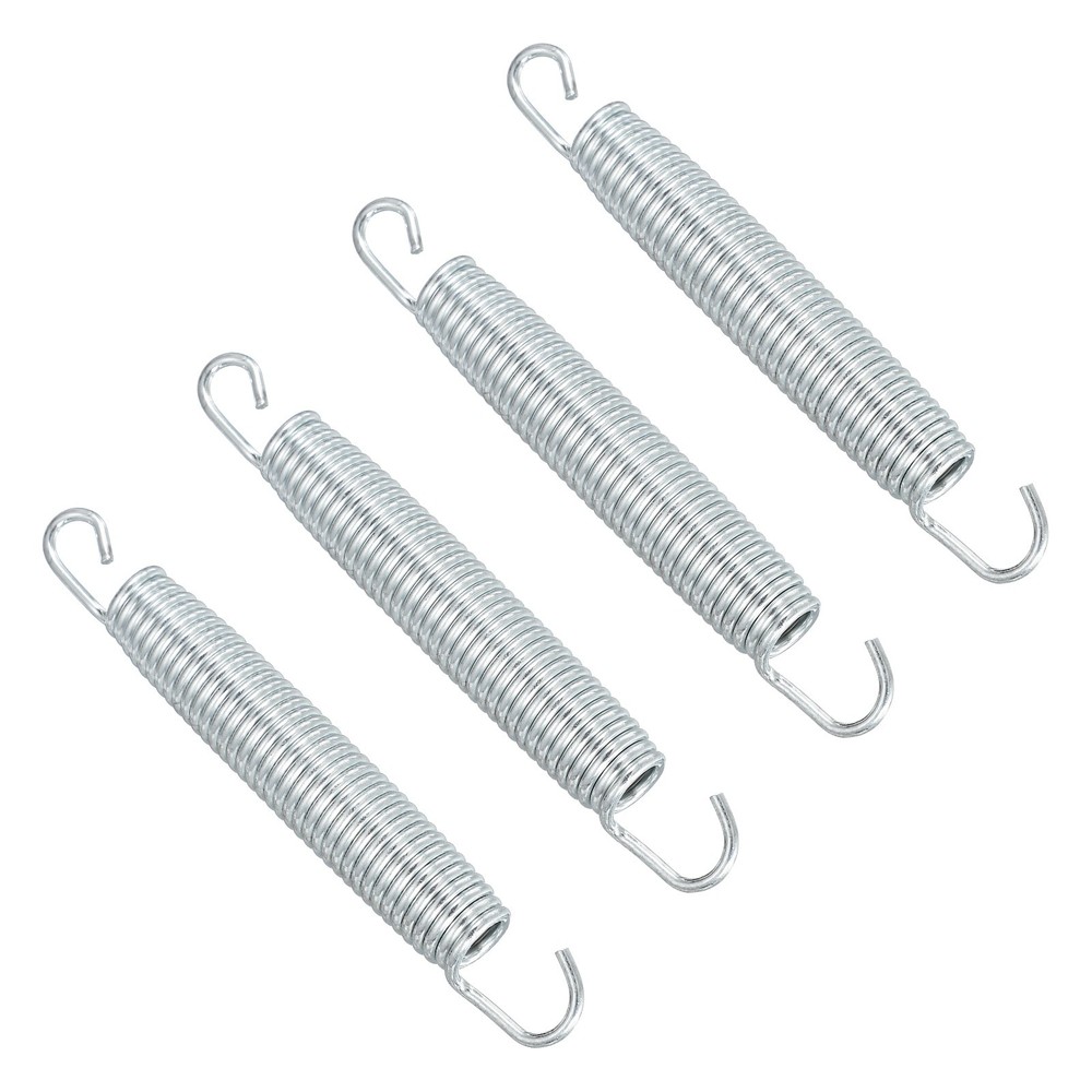 Trampolines Springs, 4Pcs & Carbon Steel & 6.5 Inch Rebounder Extension Spring