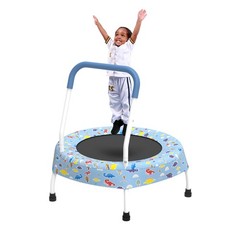 28inch Toddler Trampoline for Kids with Handle, Baby Gifts for Boys and Girls