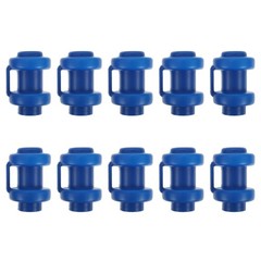 10Pcs Reusable Blue Plastic Trampoline Net Pole Connector Caps Protector