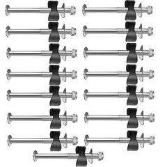 15 Pack Trampoline Screws – Steel Replacement Parts for Jump Stability