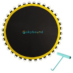SkyBound Premium 150″ Trampoline Mat w/72 V-Rings for Bounce Pro – TR-146STS-ENC