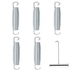 5 Pack 5.5 Inch Replacement Trampoline Springs Heavy Duty Stainless Steel Spr