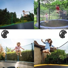 12 Pcs Trampoline Enclosure Pole Trampoline End Trampoline Pole Covers6614