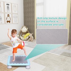 Kids Trampoline 26″ Rebound Mini Bouncing Bed For Toddlers Sensory Training Toy