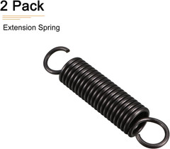 2.5X18X90Mm(Wxodxl) Extension Spring – 2Pack – Good for Home Repair Machinery –