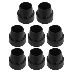 8Pcs Reusable Rubber Trampoline Tube Leg Caps with Pad for Daily Use Stability