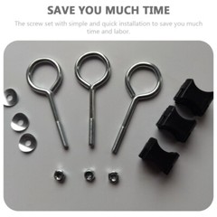 6PCS Practical Professional Trampoline Parts Portable Trampoline Net Screws