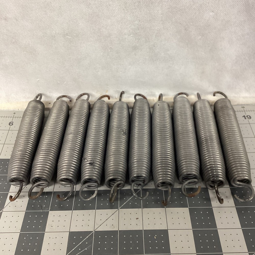 (10pcs) 7 inch Trampoline Springs Heavy Duty Galvanized High Tensile Replacement