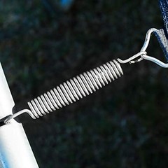 Trampoline Springs, Heavy Duty Galvanized Steel Replacement 5.5”x40Pack